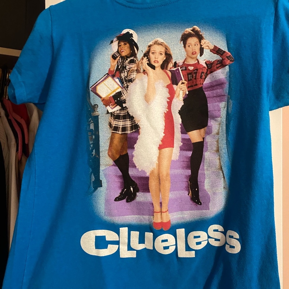 Clueless Blue Graphic Tee